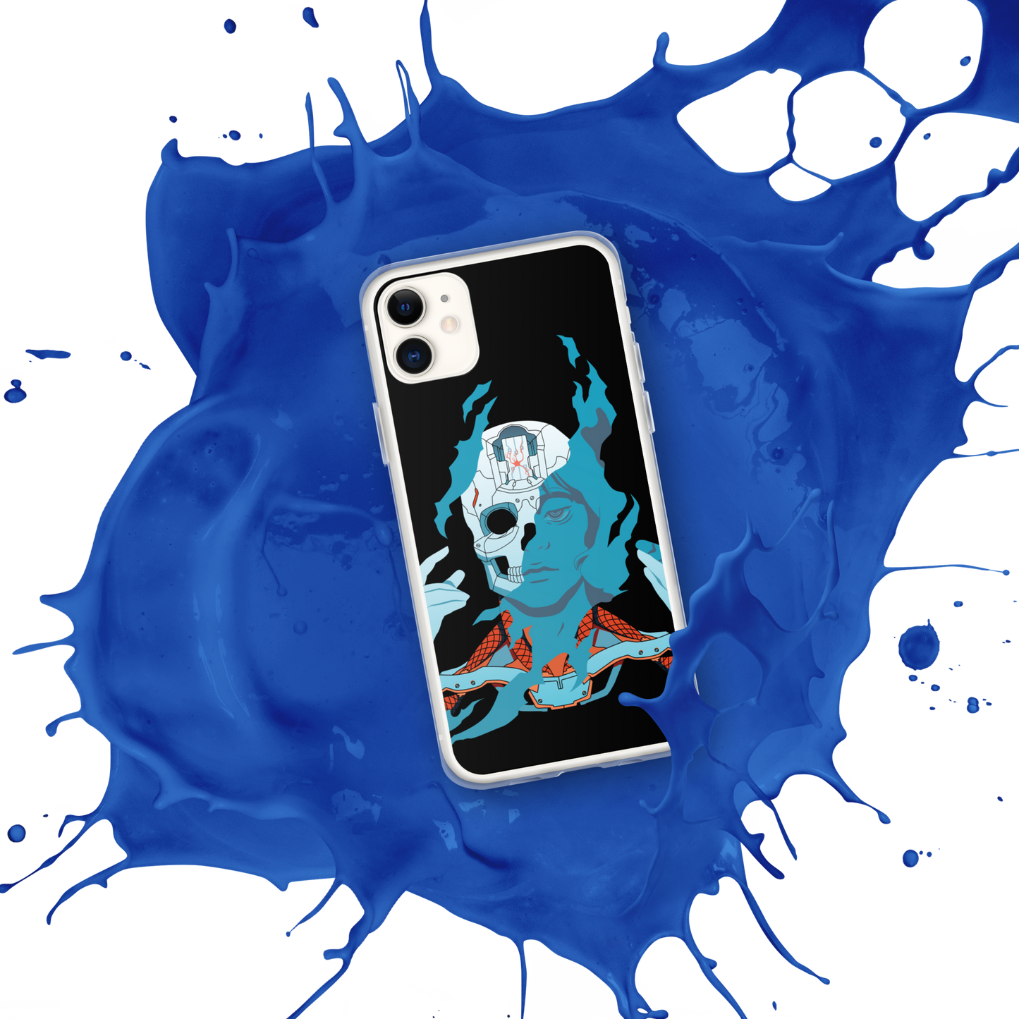 Cyborg (Blue) | iPhone Case