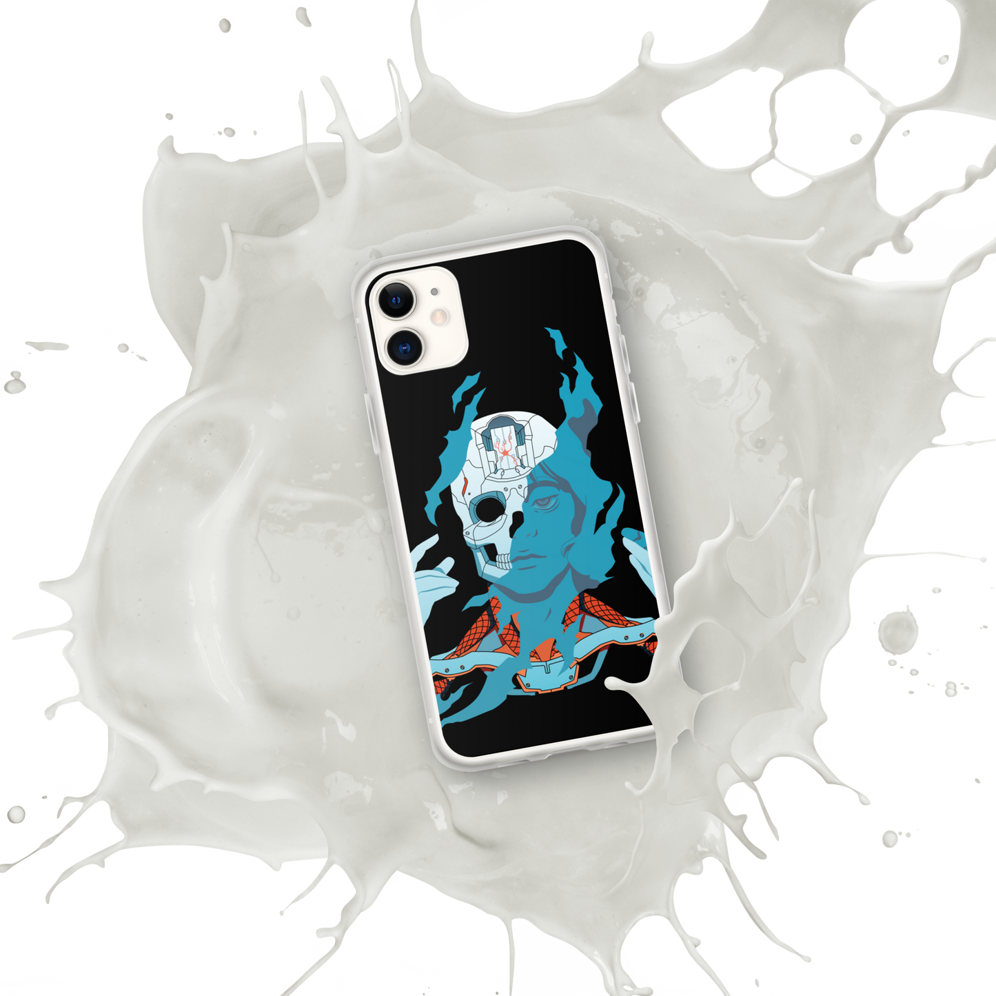 Cyborg (Blue) | iPhone Case