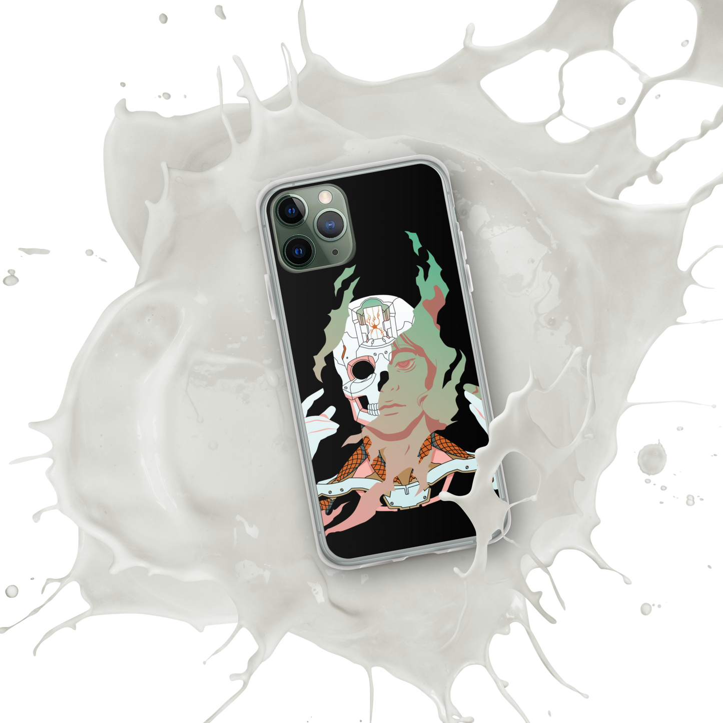 Cyborg (Green) | iPhone Case