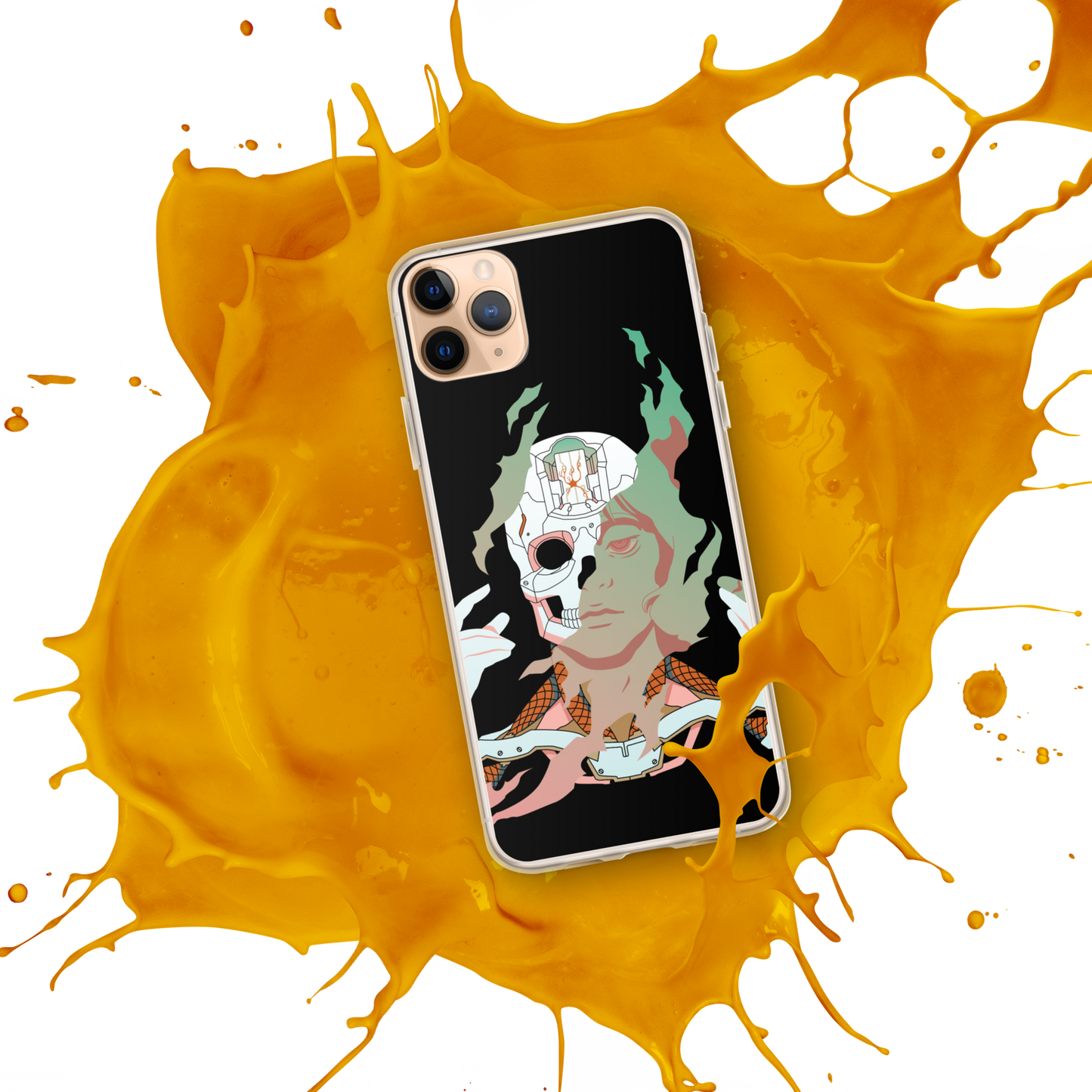 Cyborg (Green) | iPhone Case