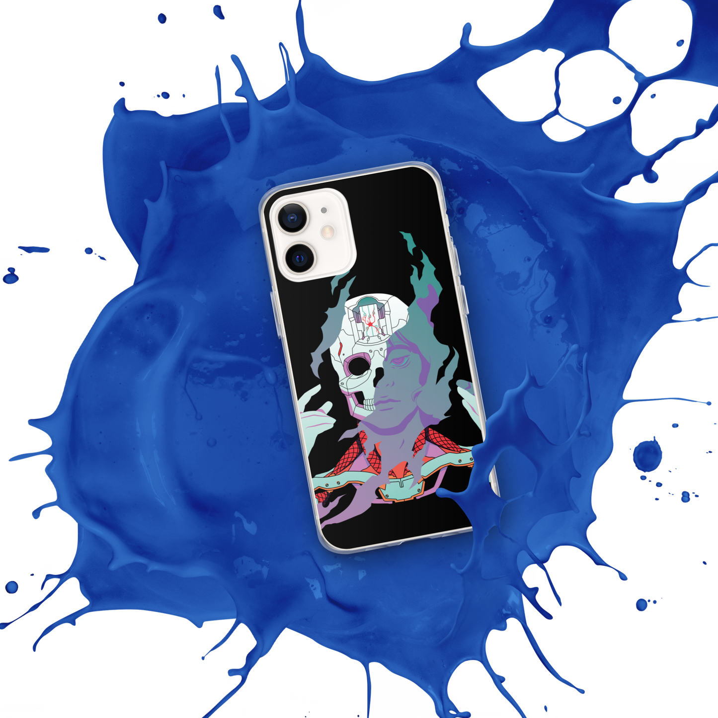 Cyborg (Magenta) | iPhone Case
