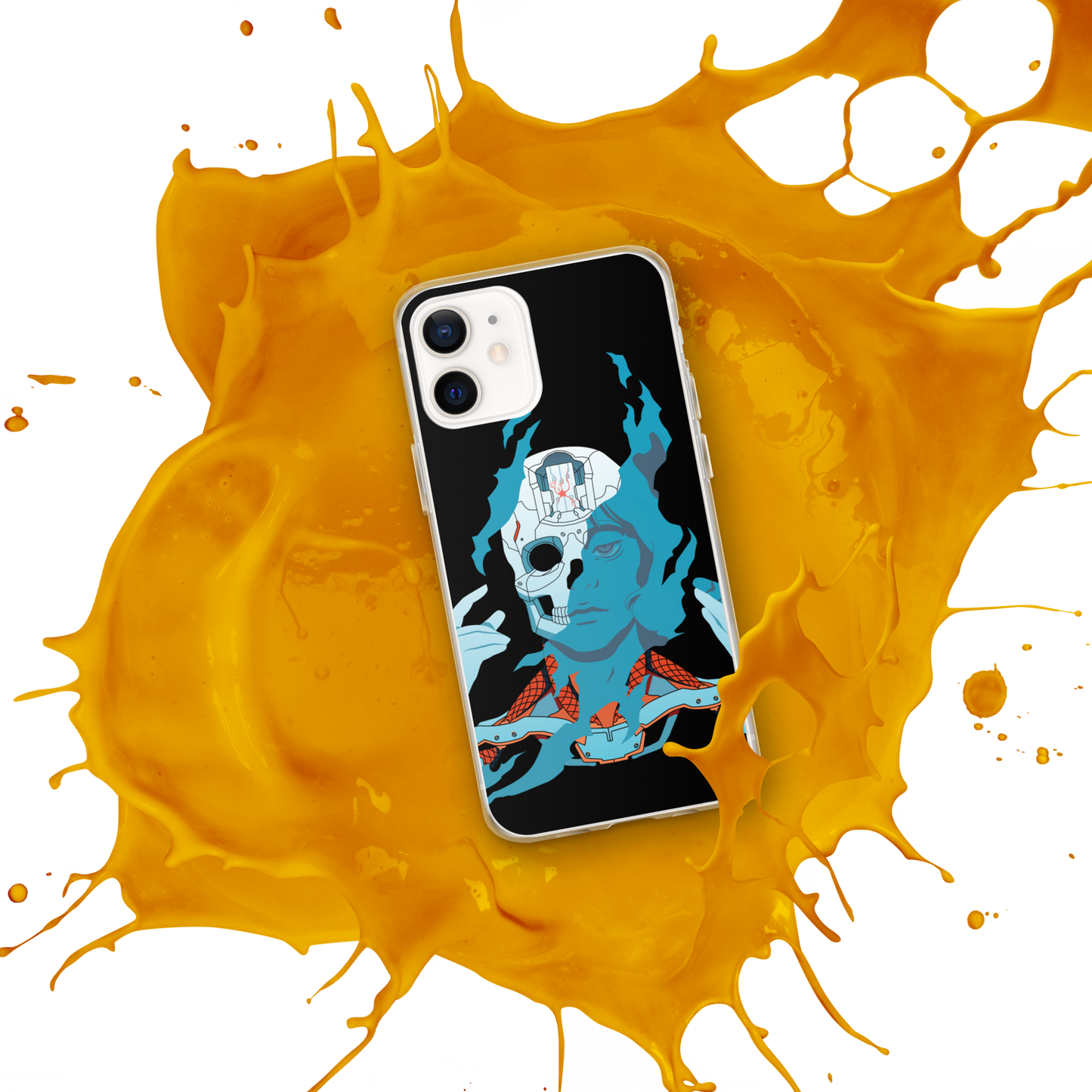 Cyborg (Blue) | iPhone Case