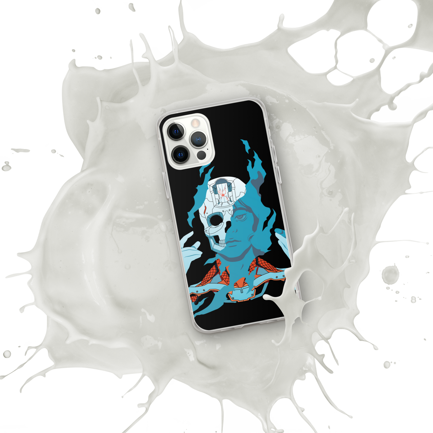 Cyborg (Blue) | iPhone Case