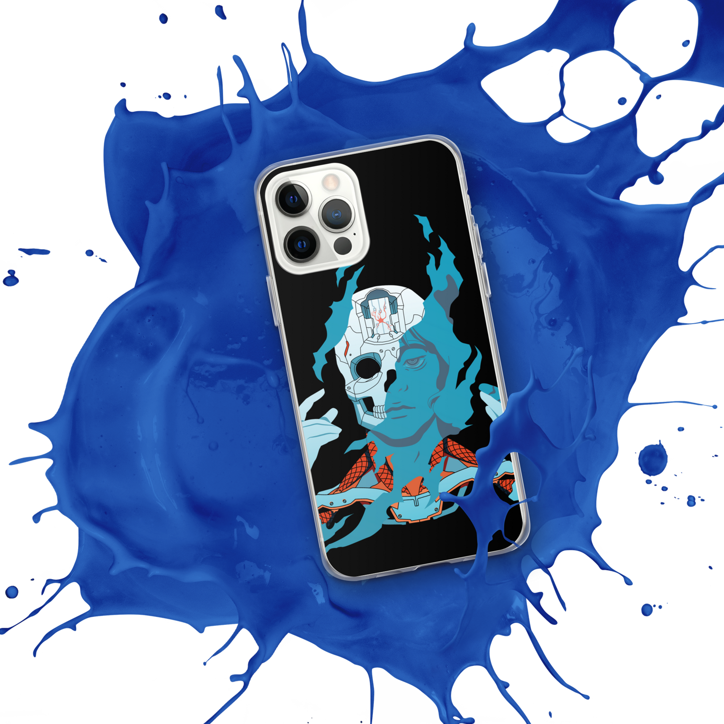 Cyborg (Blue) | iPhone Case