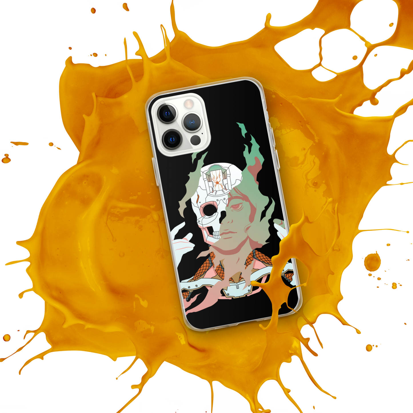 Cyborg (Green) | iPhone Case