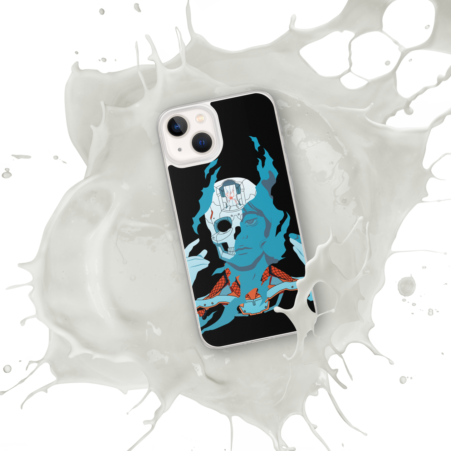Cyborg (Blue) | iPhone Case