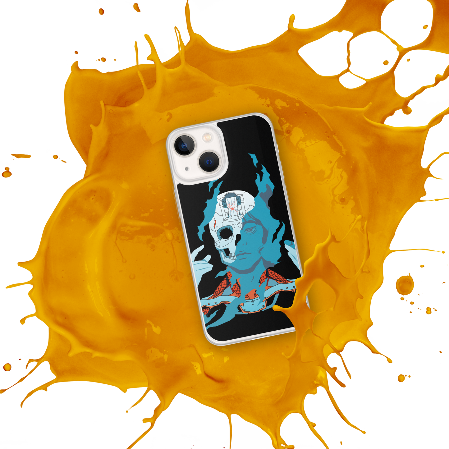 Cyborg (Blue) | iPhone Case