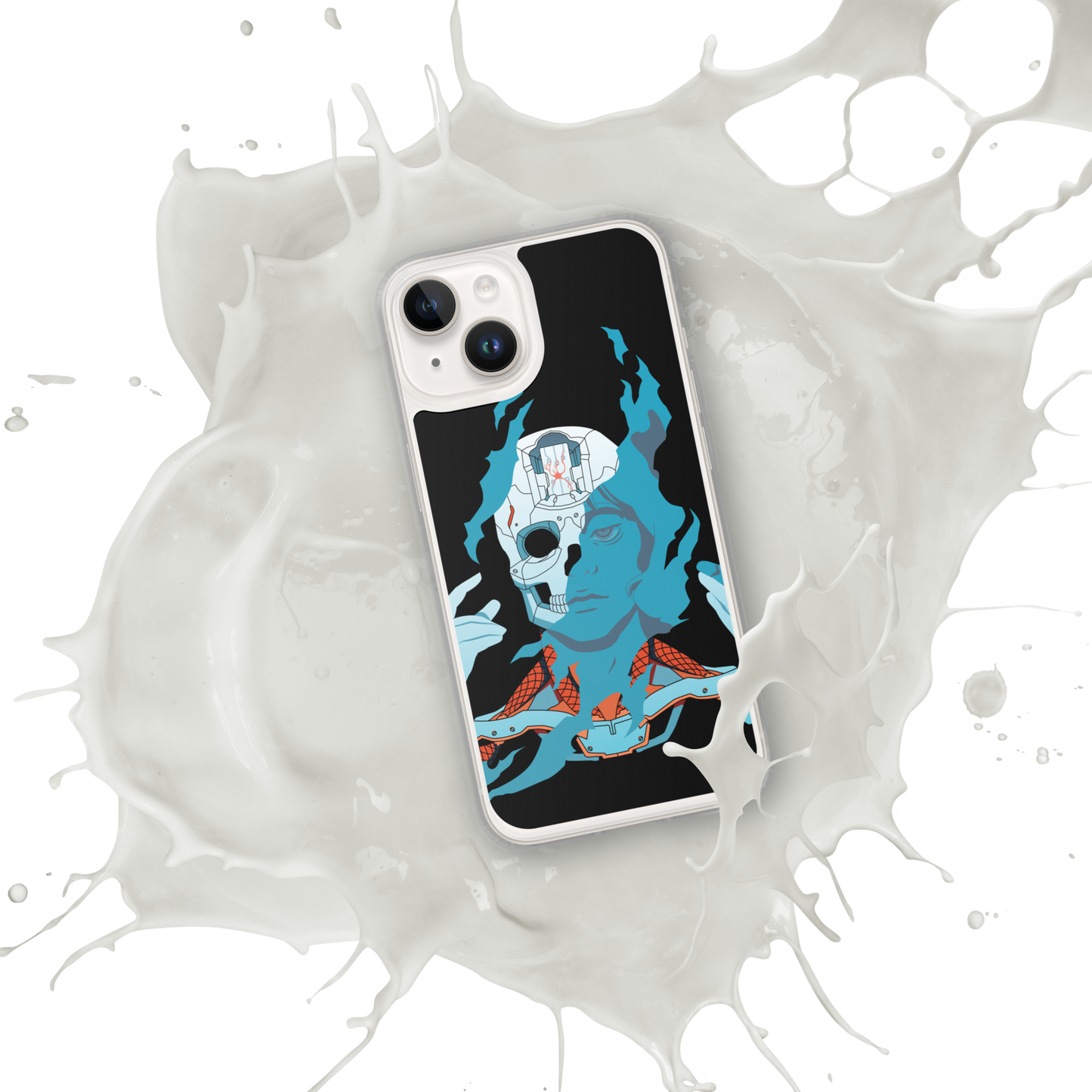 Cyborg (Blue) | iPhone Case
