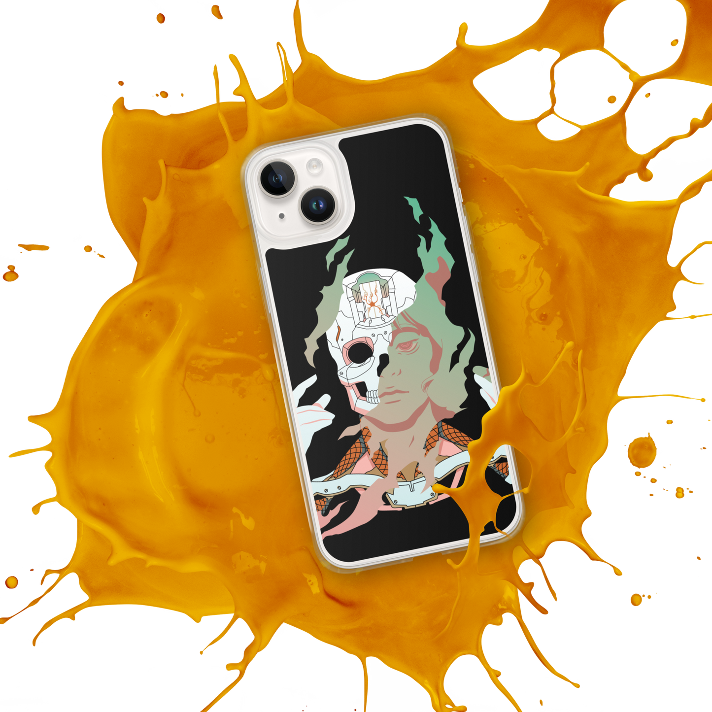 Cyborg (Green) | iPhone Case