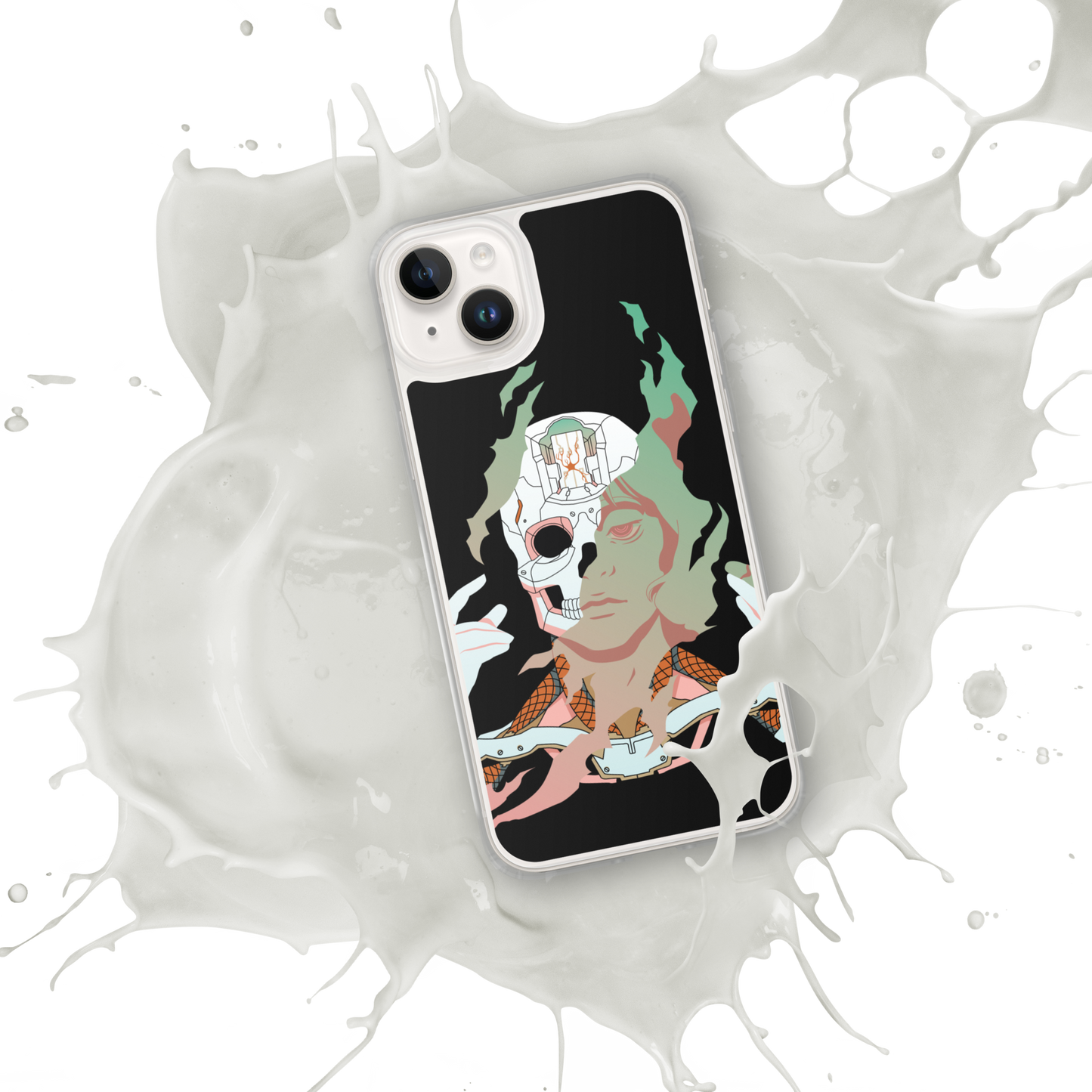 Cyborg (Green) | iPhone Case