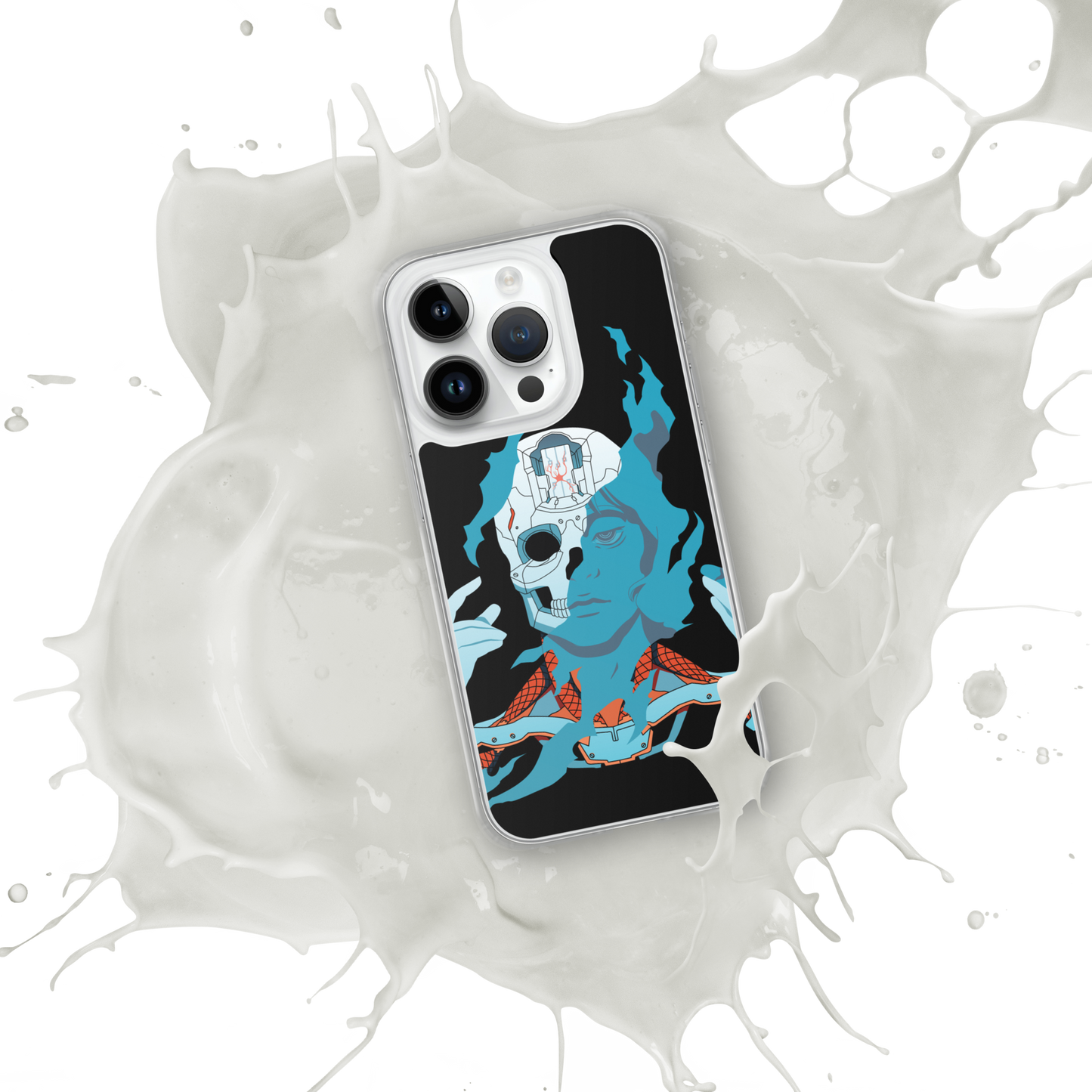 Cyborg (Blue) | iPhone Case
