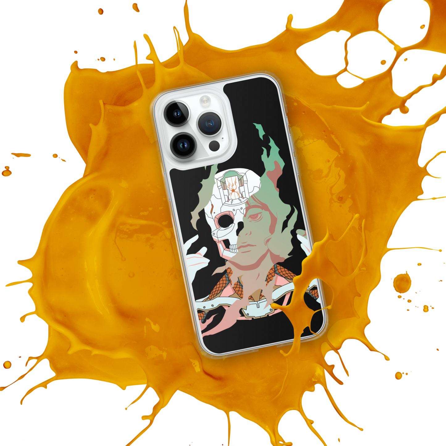Cyborg (Green) | iPhone Case