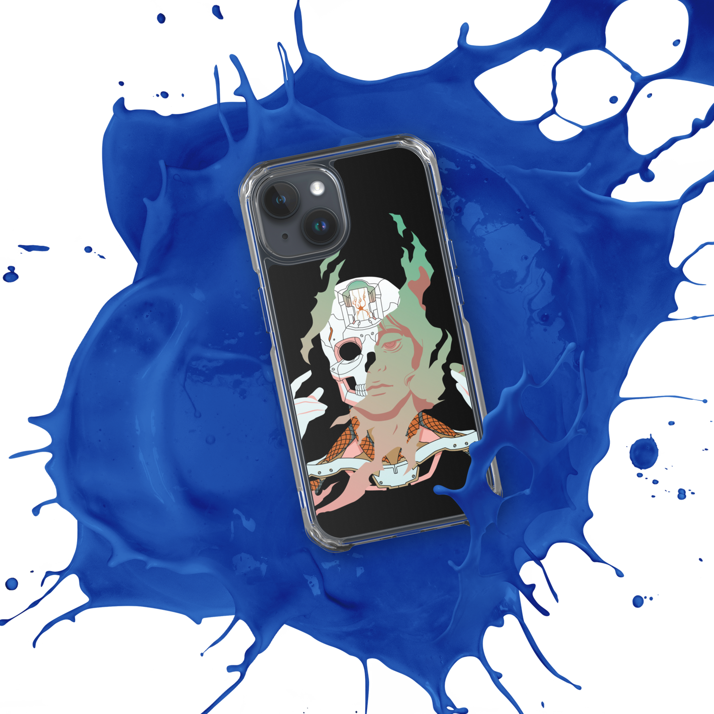 Cyborg (Green) | iPhone Case