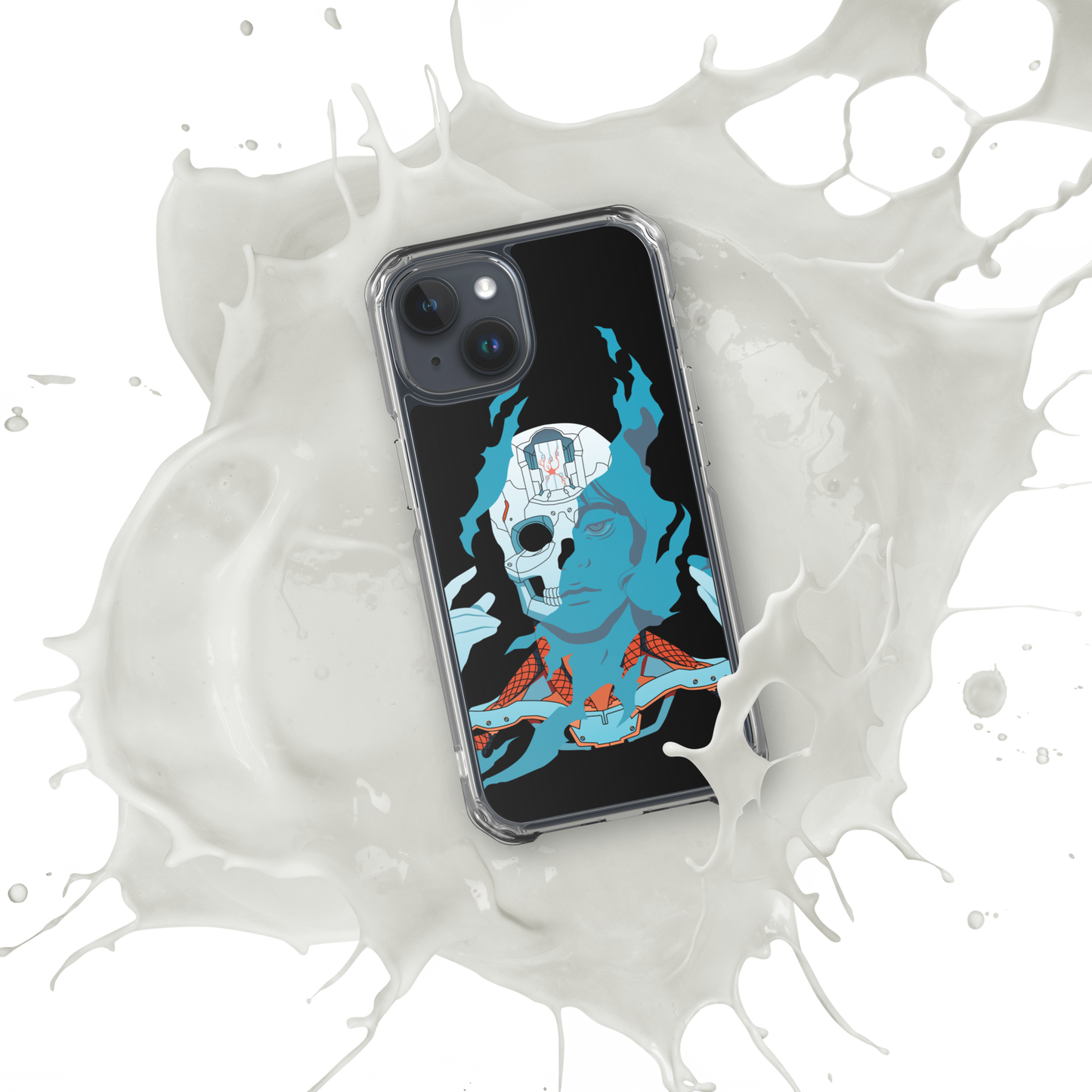 Cyborg (Blue) | iPhone Case