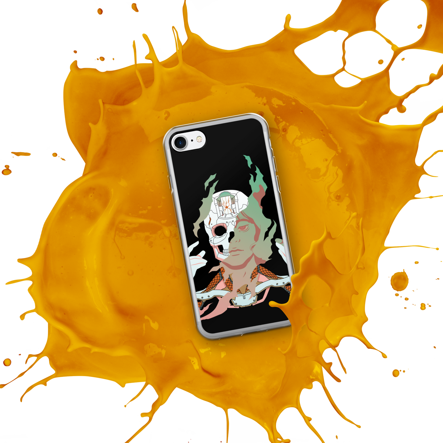 Cyborg (Green) | iPhone Case