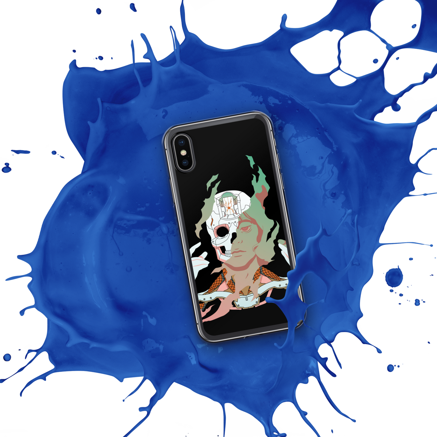 Cyborg (Green) | iPhone Case