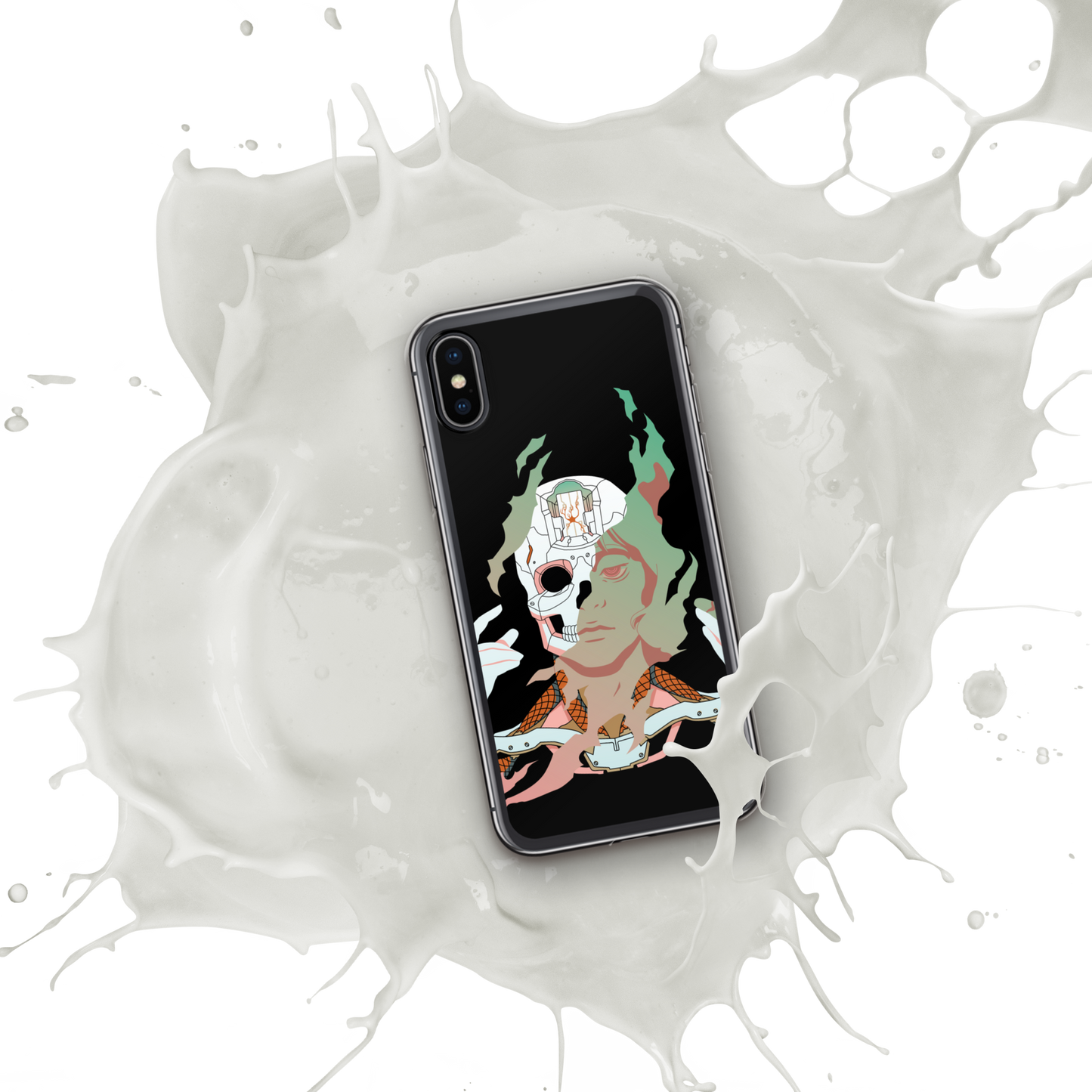 Cyborg (Green) | iPhone Case