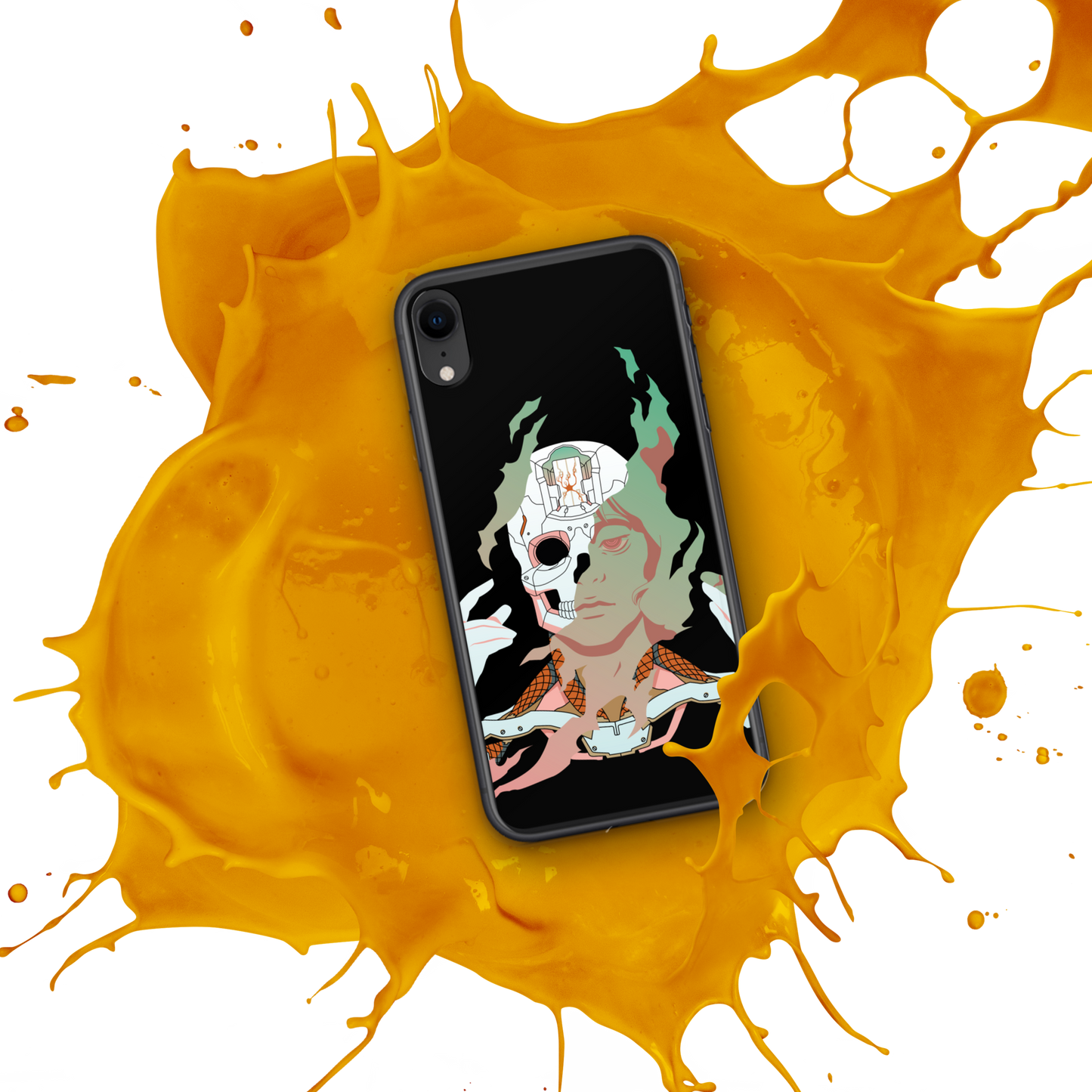 Cyborg (Green) | iPhone Case