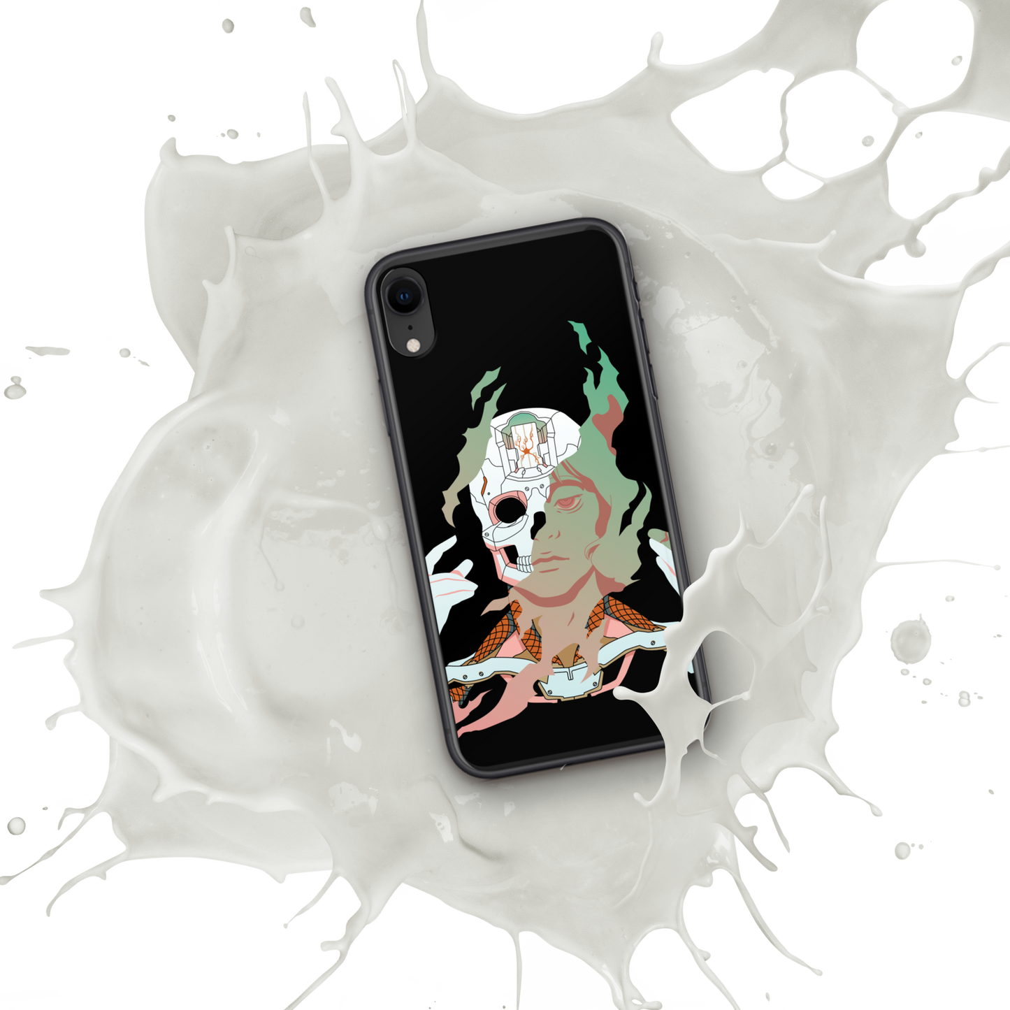Cyborg (Green) | iPhone Case