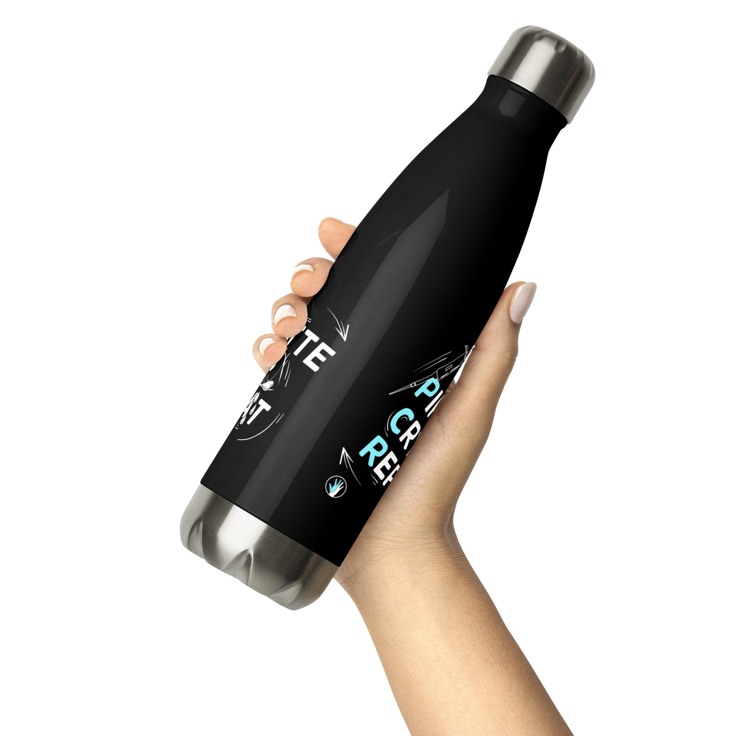 Pipette Cry Repeat | Stainless Steel Water Bottle