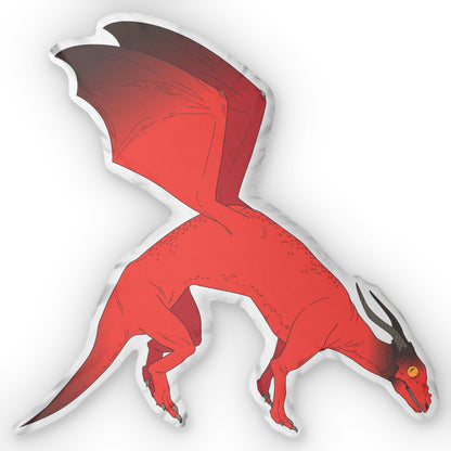 Double Chested Dragon Shaped Pillows