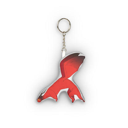 Double Chested Dragon Mini Plush Keychain