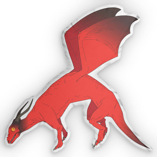 Double Chested Dragon Shaped Pillows