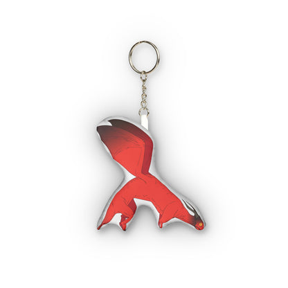 Double Chested Dragon Mini Plush Keychain