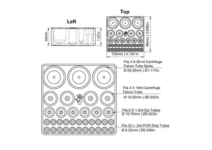 Standing Tube Holder