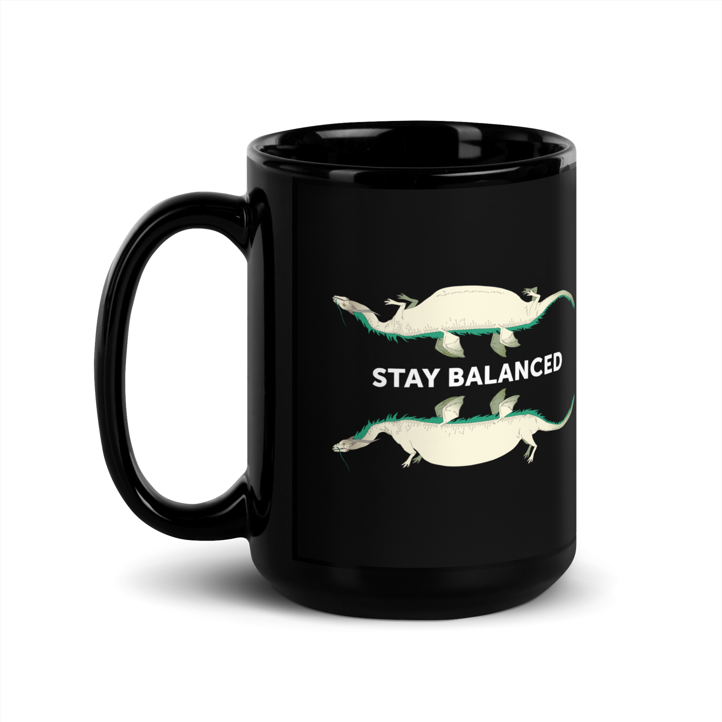 Stay Balanced Dragons | 15oz Mug