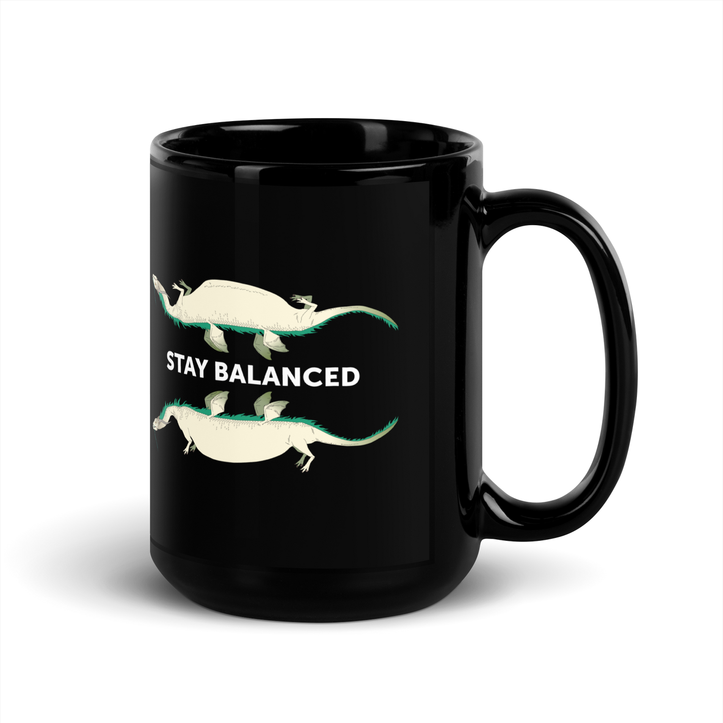 Stay Balanced Dragons | 15oz Mug