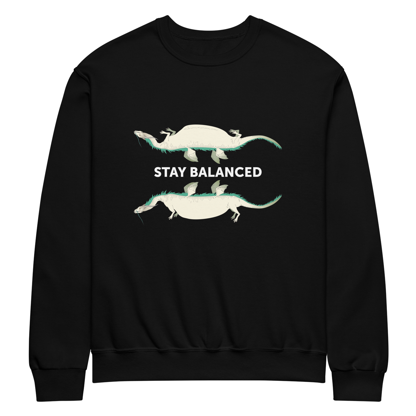 Stay Balanced Dragons | Crew Neck Sweatshirt