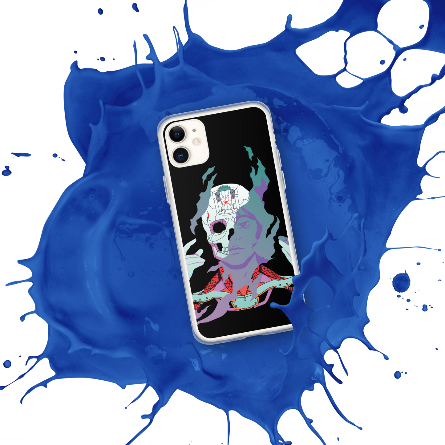 Cyborg (Magenta) | iPhone Case