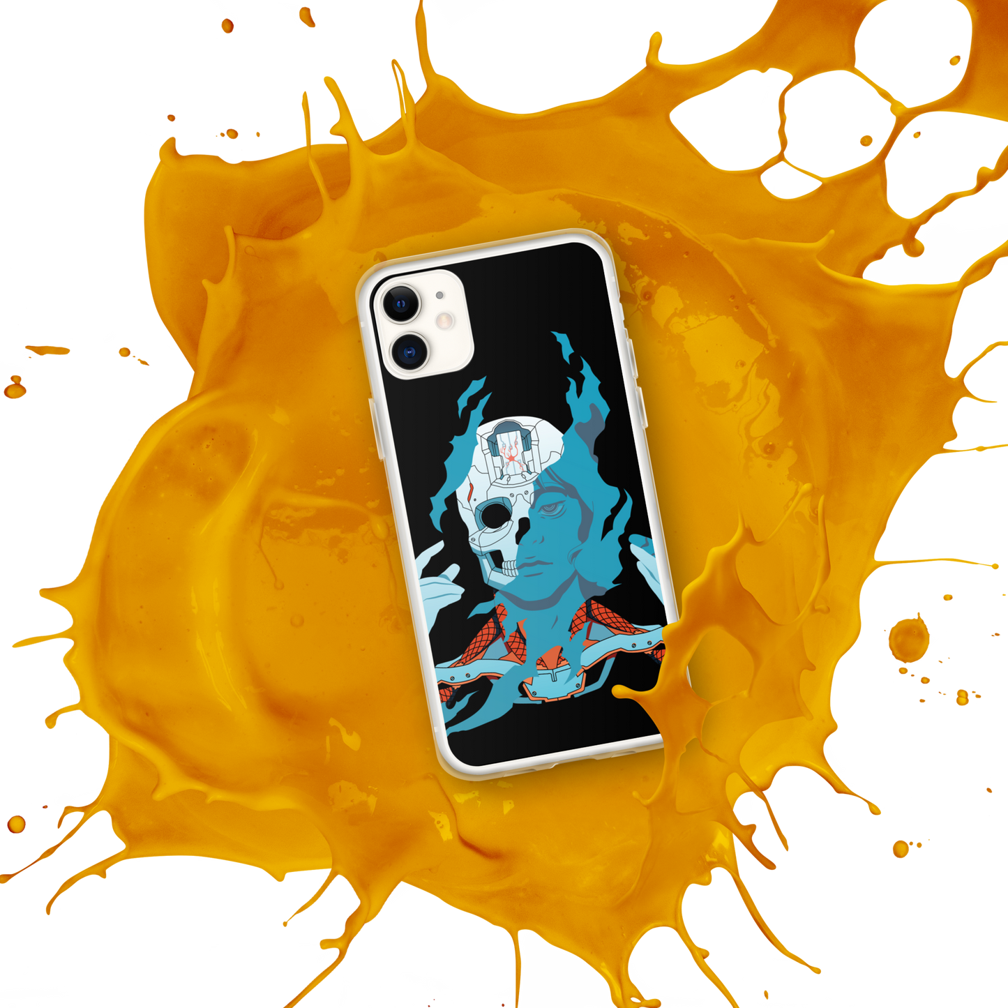 Cyborg (Blue) | iPhone Case