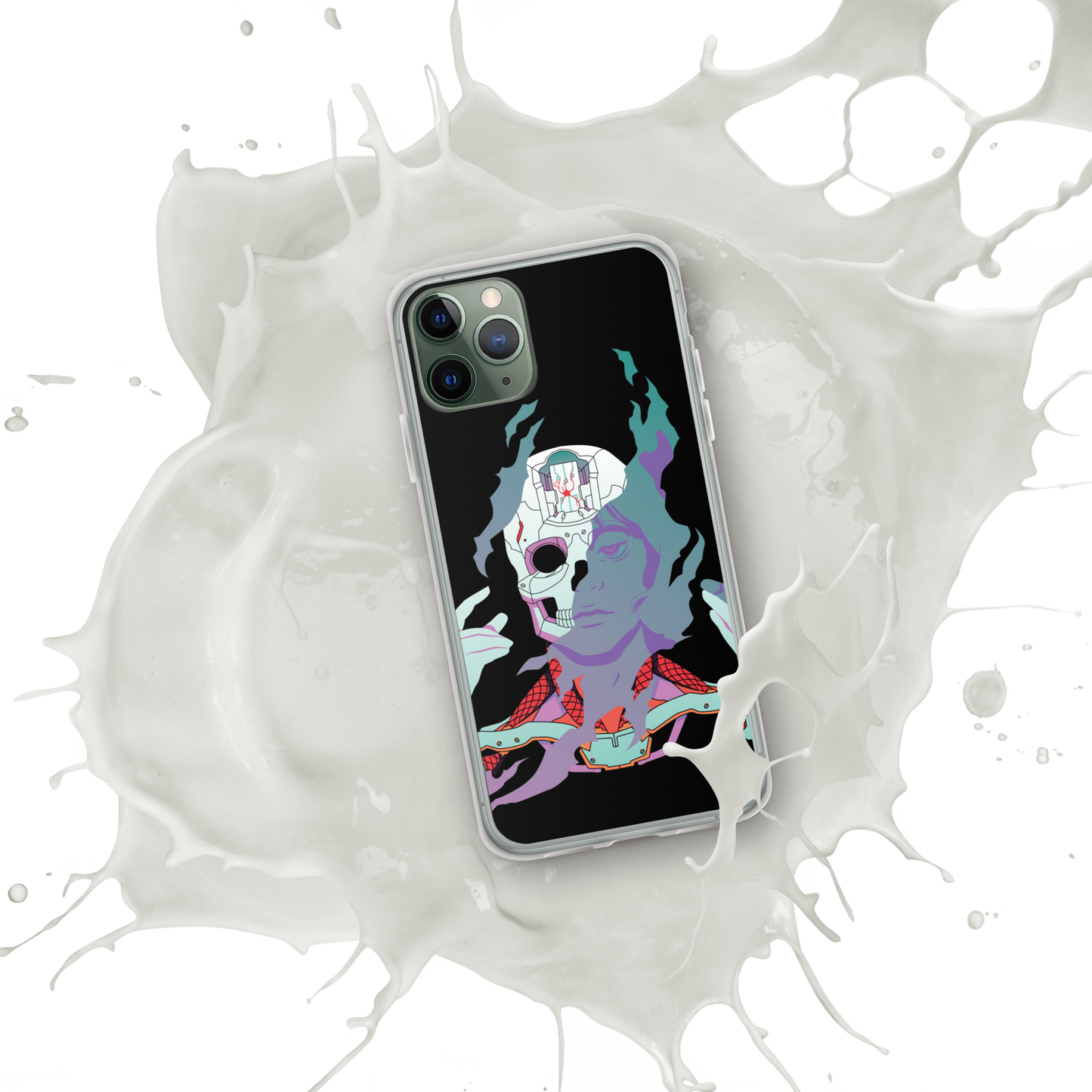 Cyborg (Magenta) | iPhone Case