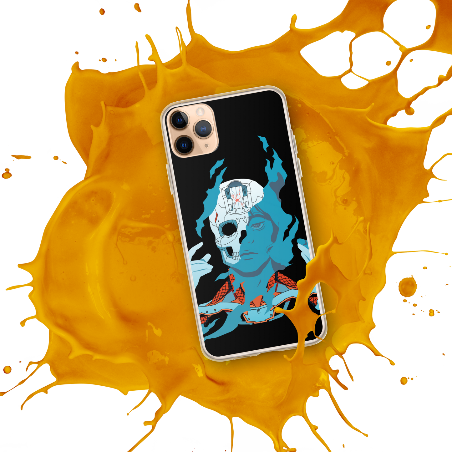 Cyborg (Blue) | iPhone Case