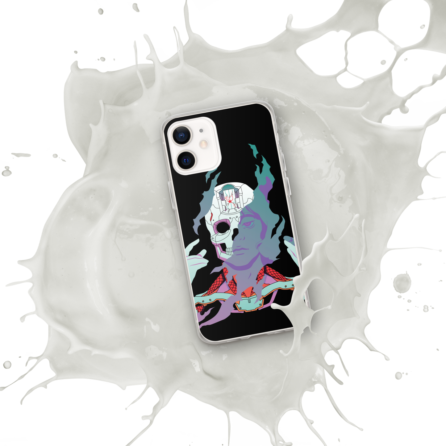 Cyborg (Magenta) | iPhone Case