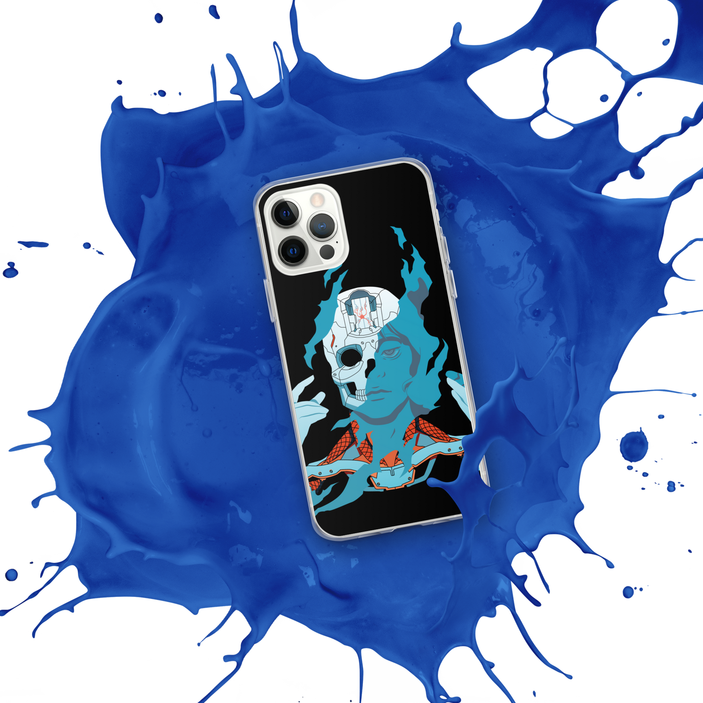 Cyborg (Blue) | iPhone Case