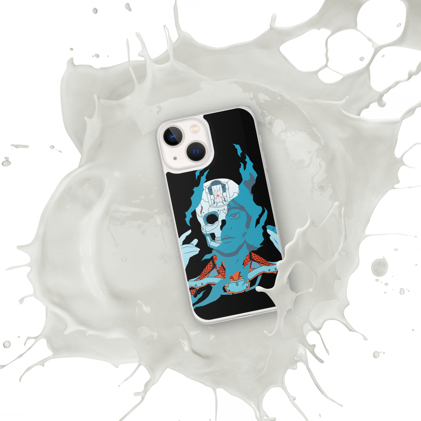 Cyborg (Blue) | iPhone Case