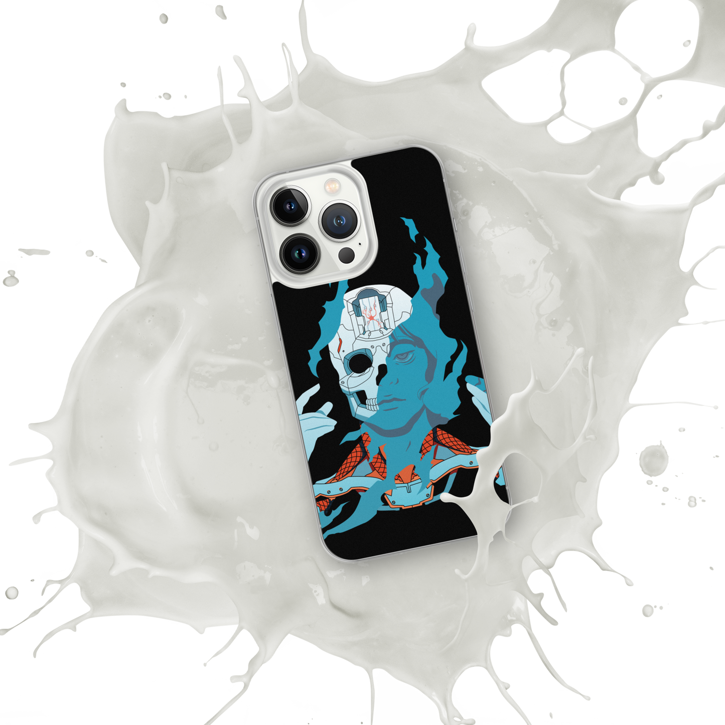 Cyborg (Blue) | iPhone Case