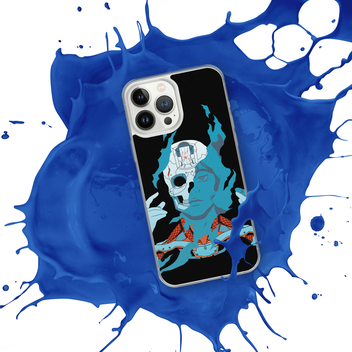 Cyborg (Blue) | iPhone Case