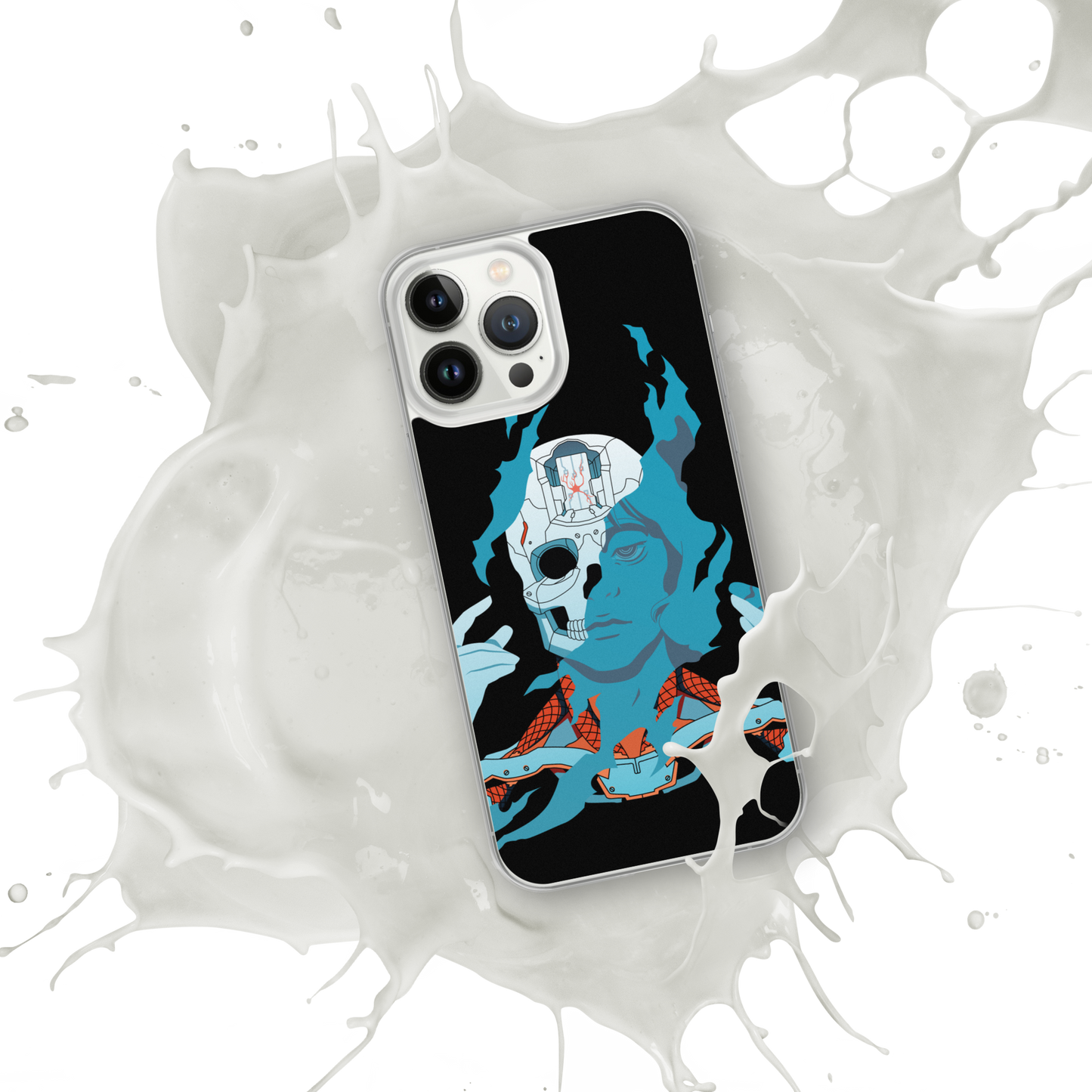 Cyborg (Blue) | iPhone Case