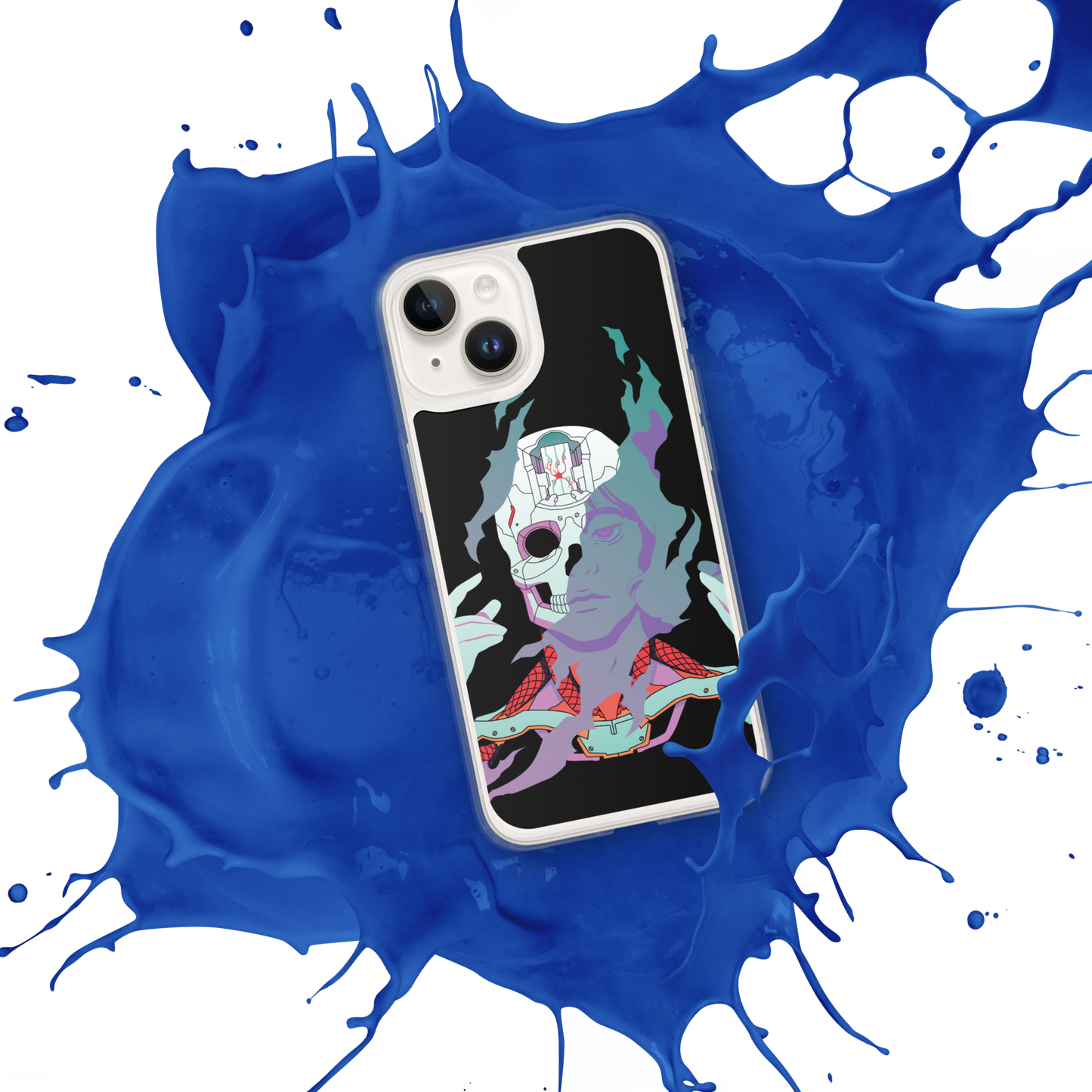 Cyborg (Magenta) | iPhone Case