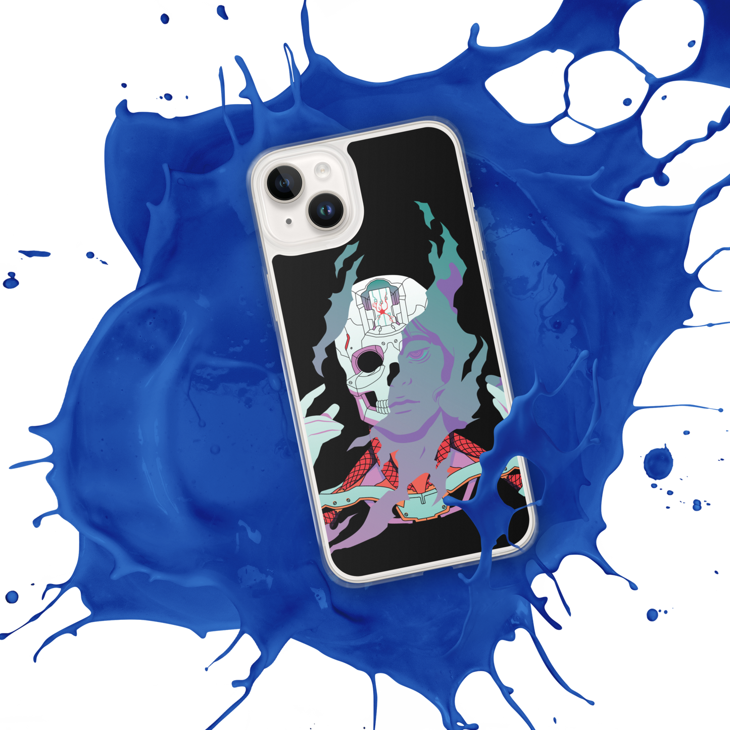 Cyborg (Magenta) | iPhone Case