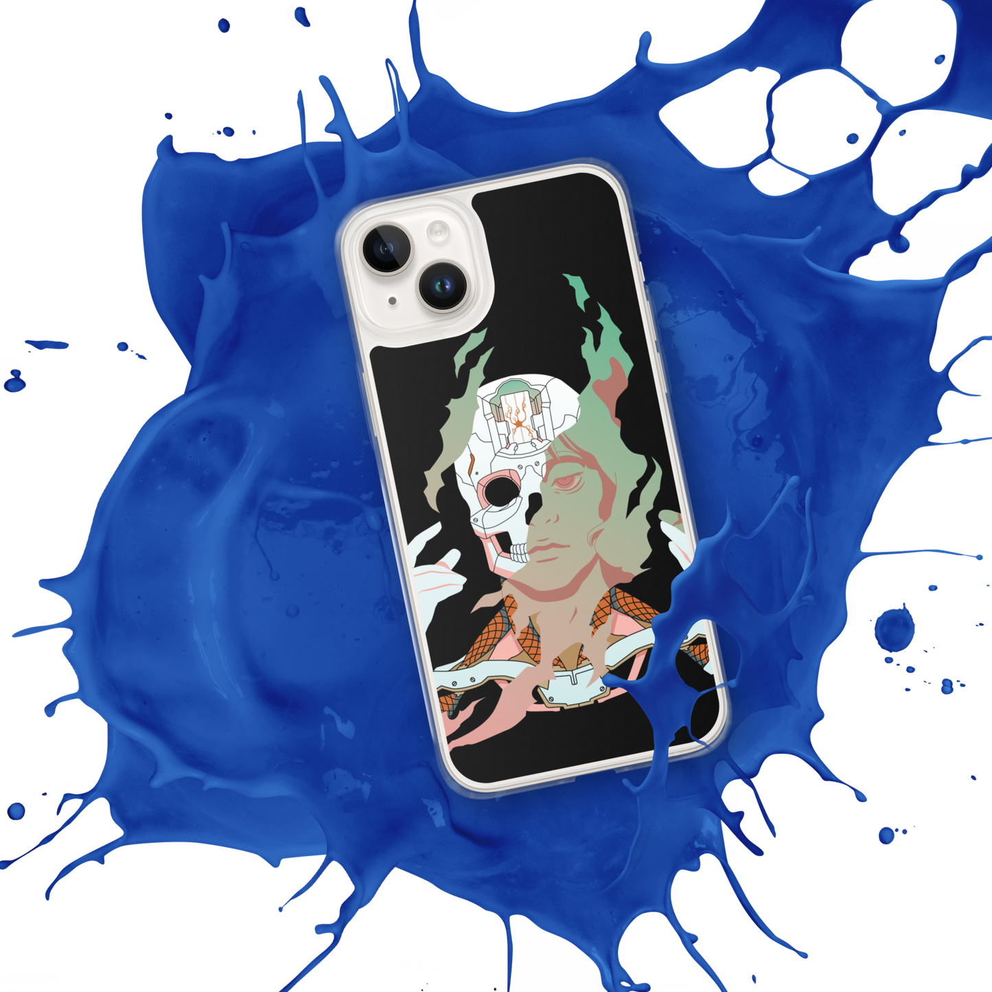 Cyborg (Green) | iPhone Case