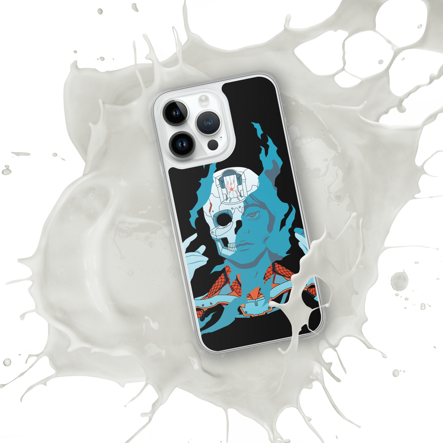 Cyborg (Blue) | iPhone Case