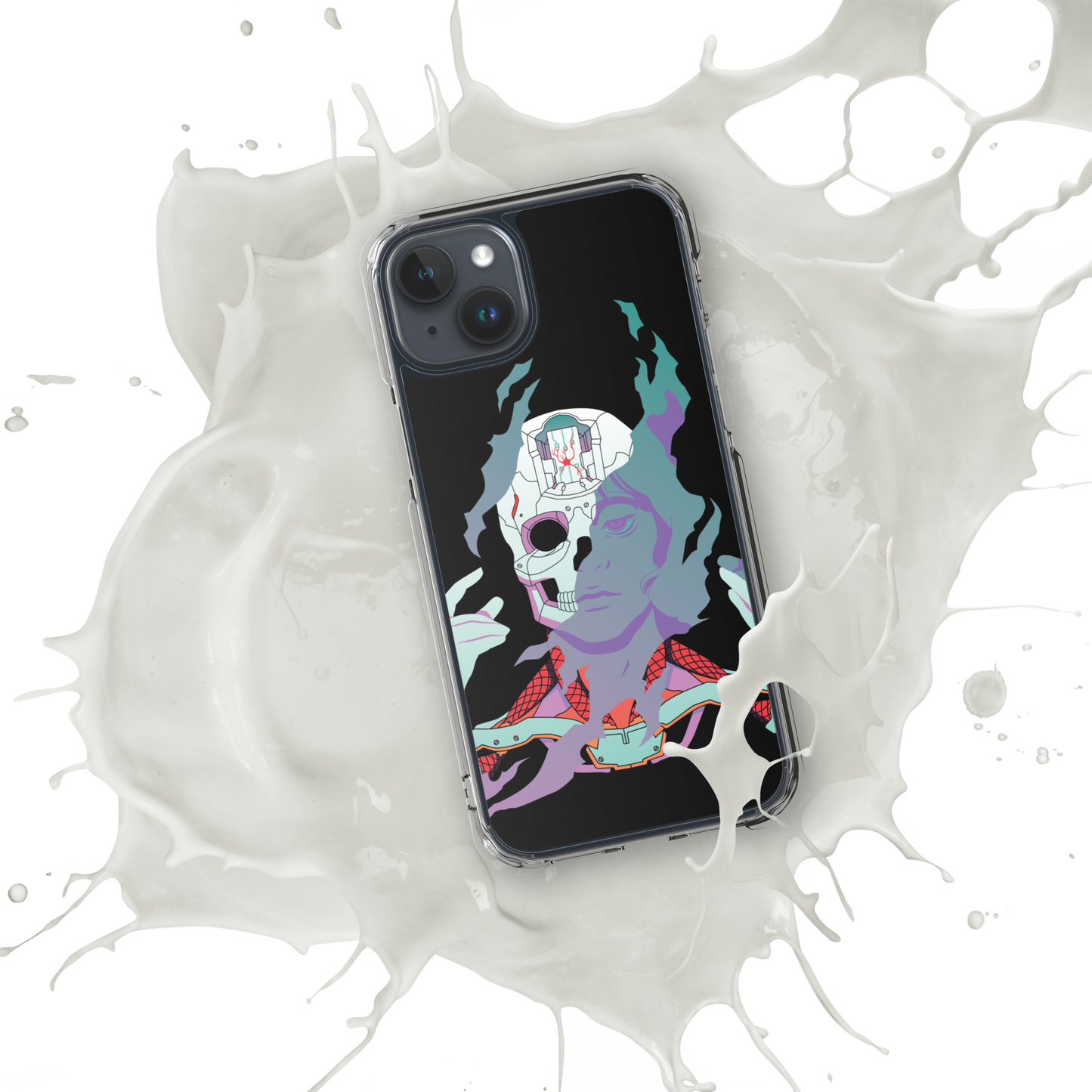 Cyborg (Magenta) | iPhone Case