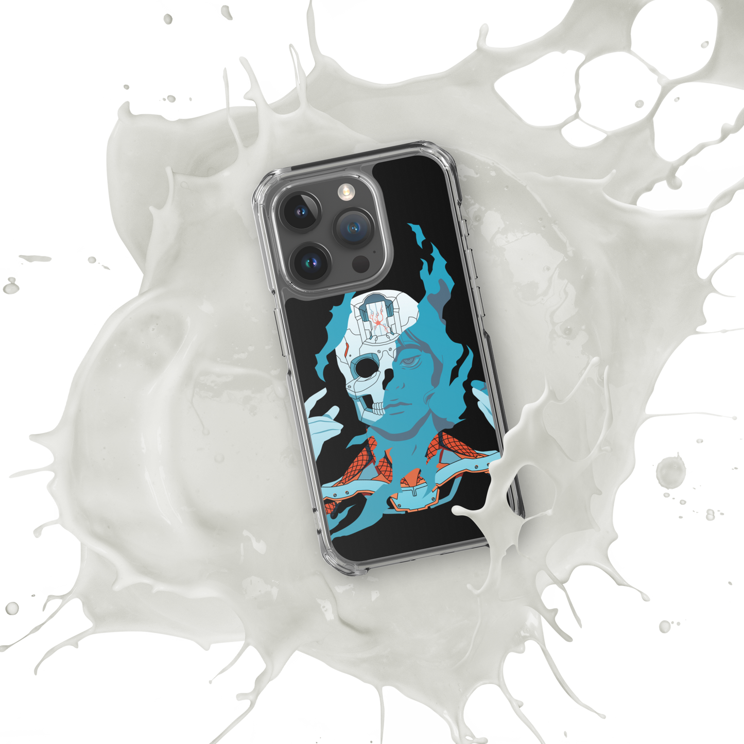 Cyborg (Blue) | iPhone Case