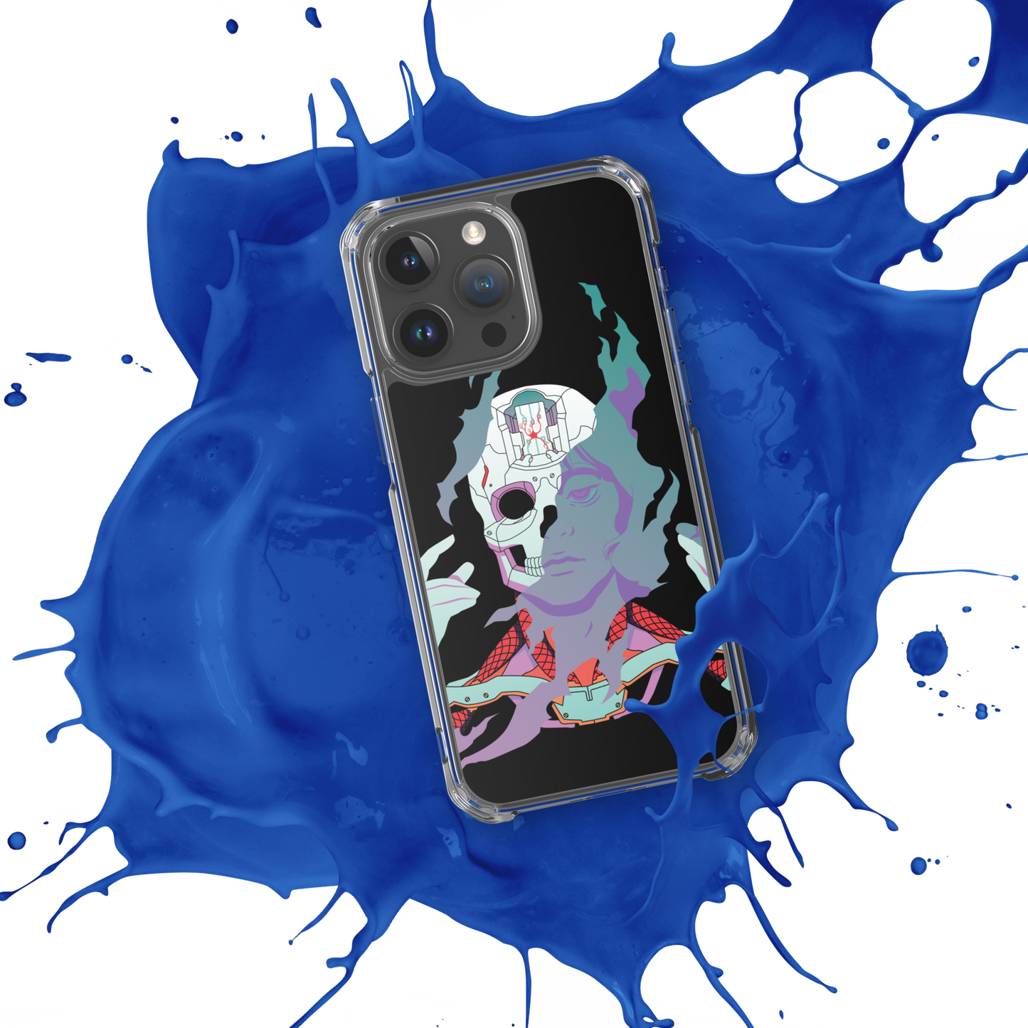 Cyborg (Magenta) | iPhone Case