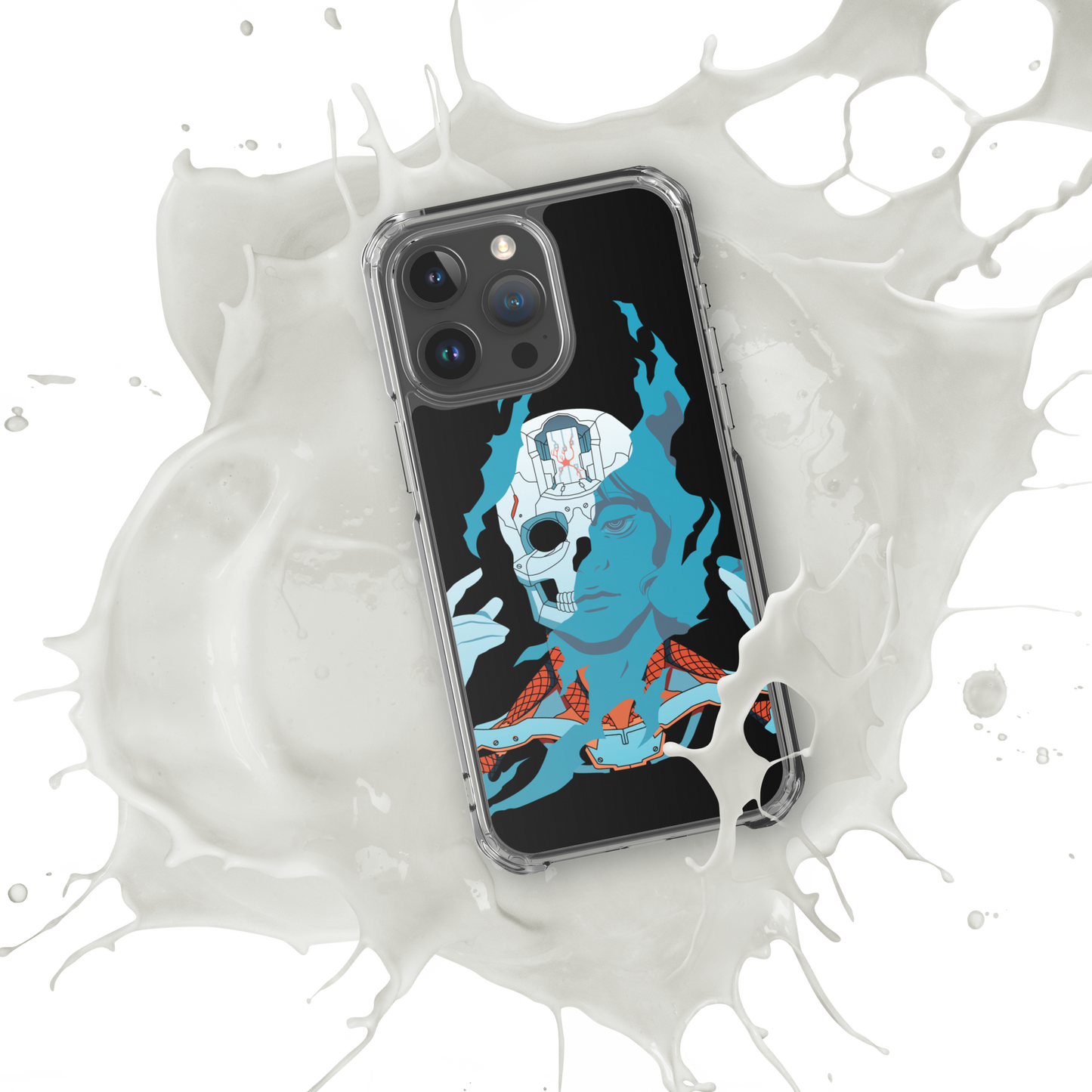 Cyborg (Blue) | iPhone Case